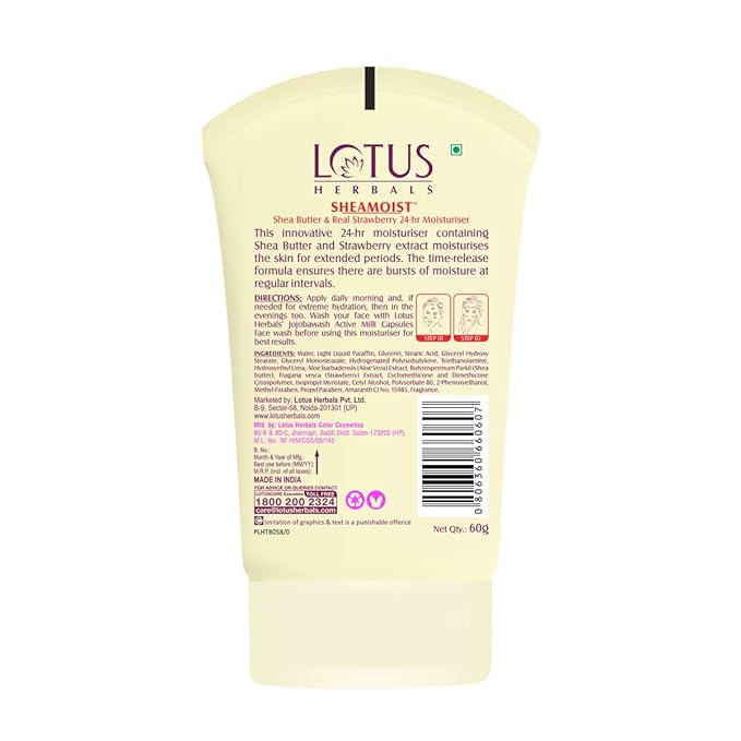 lotus sheamoist moisturizer