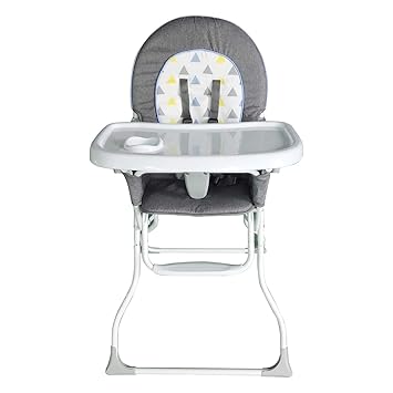 blue high chair