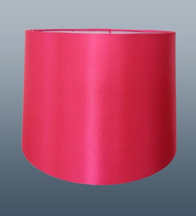 8" Faux Silk Hot Pink Lampshade Amazon.co.uk Lighting