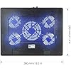 MVPower-Laptop-Cooling-Pad-with-5-Fans-Adjustable-Stands-Ultra-Portable-Light-Weight-with-2-USB-ports-blue-LED-Suitable-for-12-17-inches-Laptop MVPower Laptop Cooling Pad with 5 Fans Adjustable Stands Ultra-Portable Light Weight with 2 USB ports, blue LED…