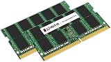Kingston 16GB (Kit of 2) DDR5 5200MT/s SODIMM Notebook Memory KCP552SS6K2-16