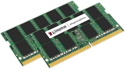 Kingston 16GB (Kit of 2) DDR5 5200MT/s SODIMM Notebook Memory KCP552SS6K2-16