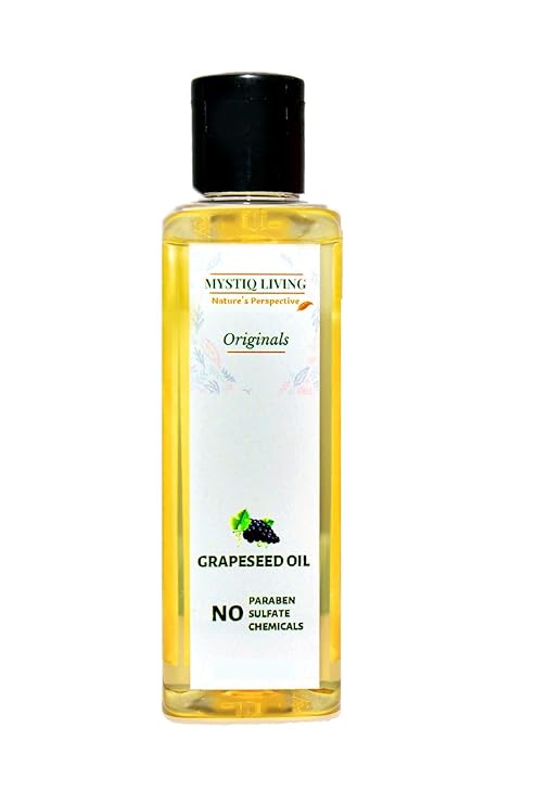 Buy Mystiq Living Grapeseed Oil 50 Ml Cold Pressed 100