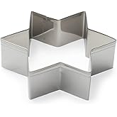 Fox Run Six Point Star Cookie Cutter, 3-Inch, Stainless Steel