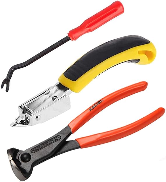 3 Pieces Nail Pullers Nail Remover Tool Alimtee Heavy Duty Upholstery