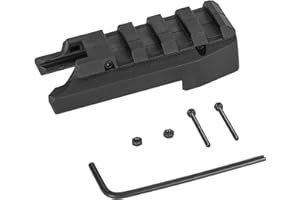 Zzhununt 4 Slots Picatinny Application Rail Adapter for Sig P365XL/Wilson Combat P365 XL