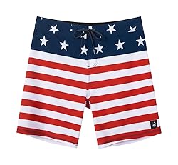 SURF CUZ Men's Board Shorts 4-Way Stretch Swim