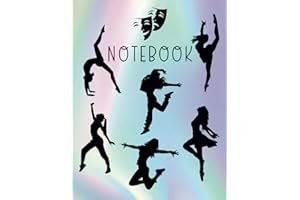 Notebook: When In Doubt Dance It Out Composition College Ruled Exercise Book For Musical Performing Arts Dancer Students, Gir
