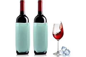 Ice Wine Sleeve, Ice Wine Bag, Wine Chiller, Wine Cooler Refrigerator, Wine Bottle Chiller Cooler for Red White Champagne or 
