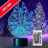 Holinox Star Wars Millennium Falcon 3D Lamp Gadget Gift