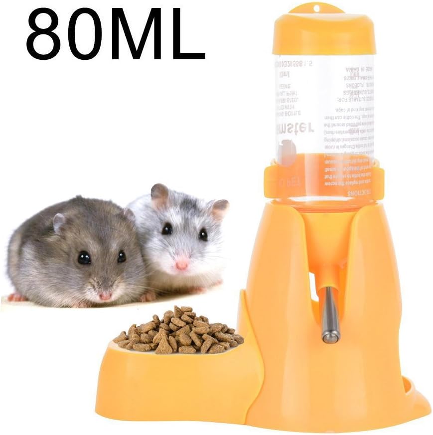 MOACC Hamster Water Bottle, No Drip Automatic Feeder Water and Food Dispenser - Image 3