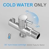 Ibergrif Handheld Bidet Sprayer Kit Chrome M22015R UK Fittings view 3