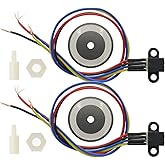 2PCS Photoelectric Speed Sensor Encoder Coded Disc Code Wheel,Optical Encoder for Smart Car 5V Encoder Wheel