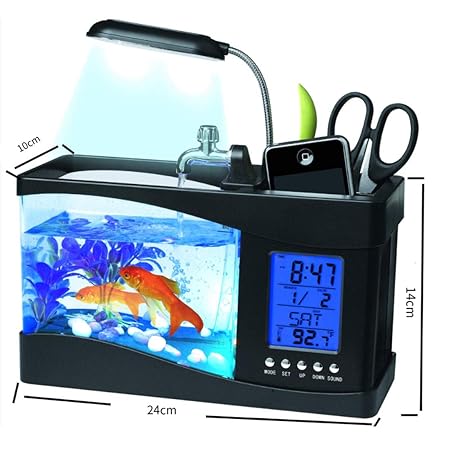 DXY USB Mini Aquarium, LED-Aquarium
