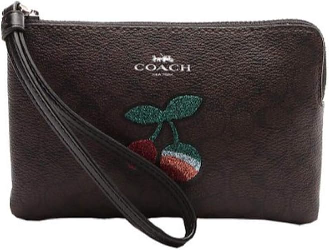 Coach cherry wristlet Clearance