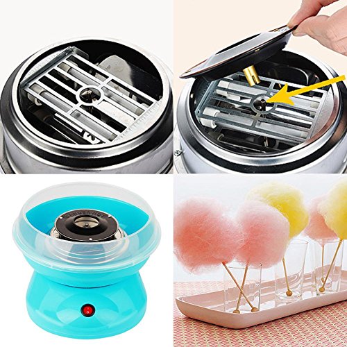 Sugar Floss Machine,WinnerEco Electric DIY Sweet Cotton Candy Maker Food Processors Sugar Machine(Blue) - Thumbnail 2