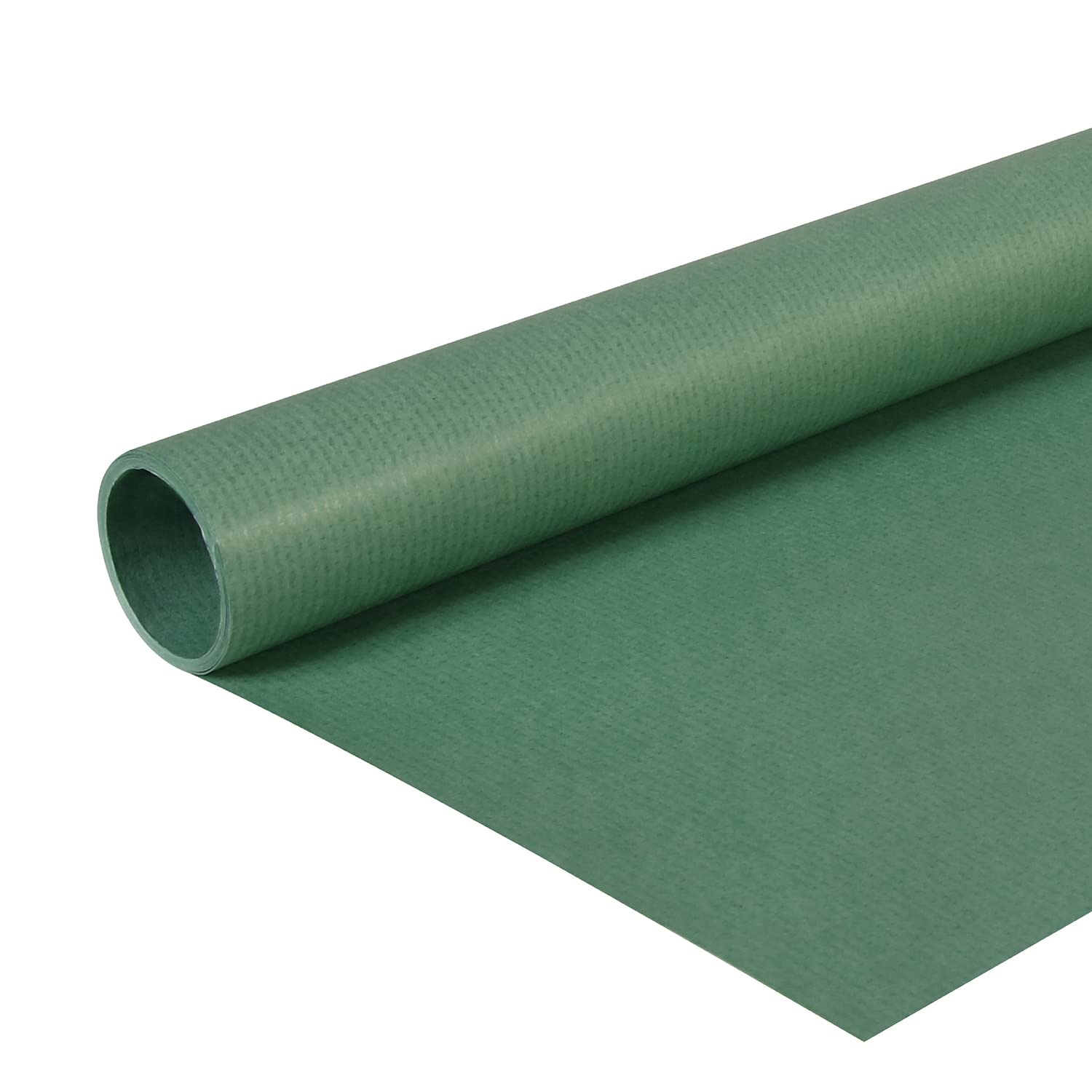 Clairefontaine 195755C - One Roll Kraft Laid Paper - Colour : Moss Green - Dimensions : 10x0,70m - 65g - Gift wrapping - DIY - Crafts - Creative - Leisure — image 1