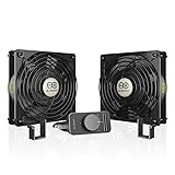 AC Infinity AXIAL S1225D, Dual 120mm Muffin Fan
