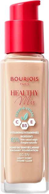 Bourjois Healthy Mix Clean Vegan Foundation No. 50.5 Light Ivory view 2