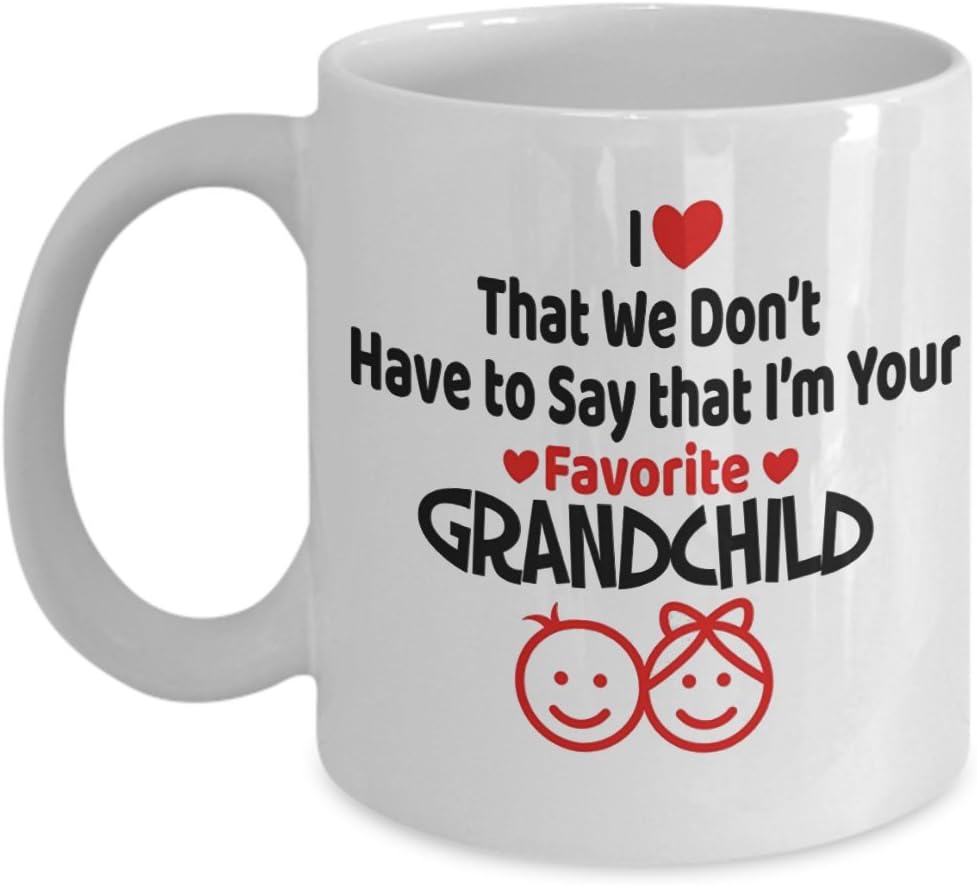 Grandma Gifts Coffee Mug I Love That We Don't Have to
