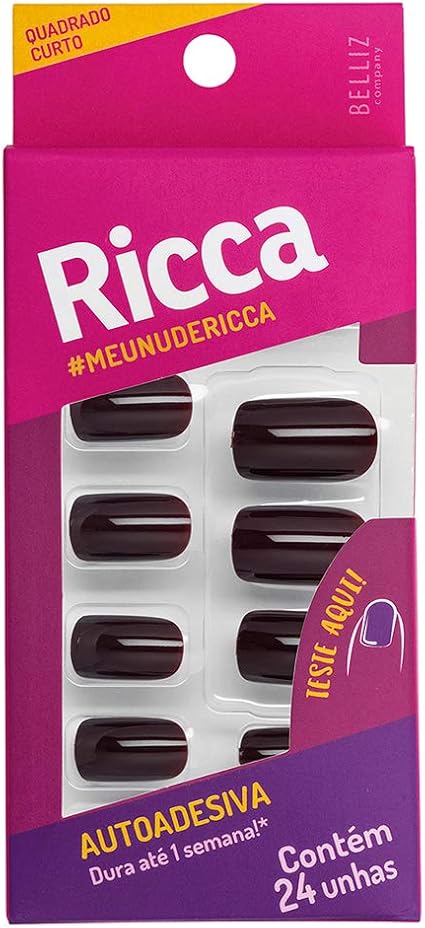 Unhas Autoadesiva, Ricca