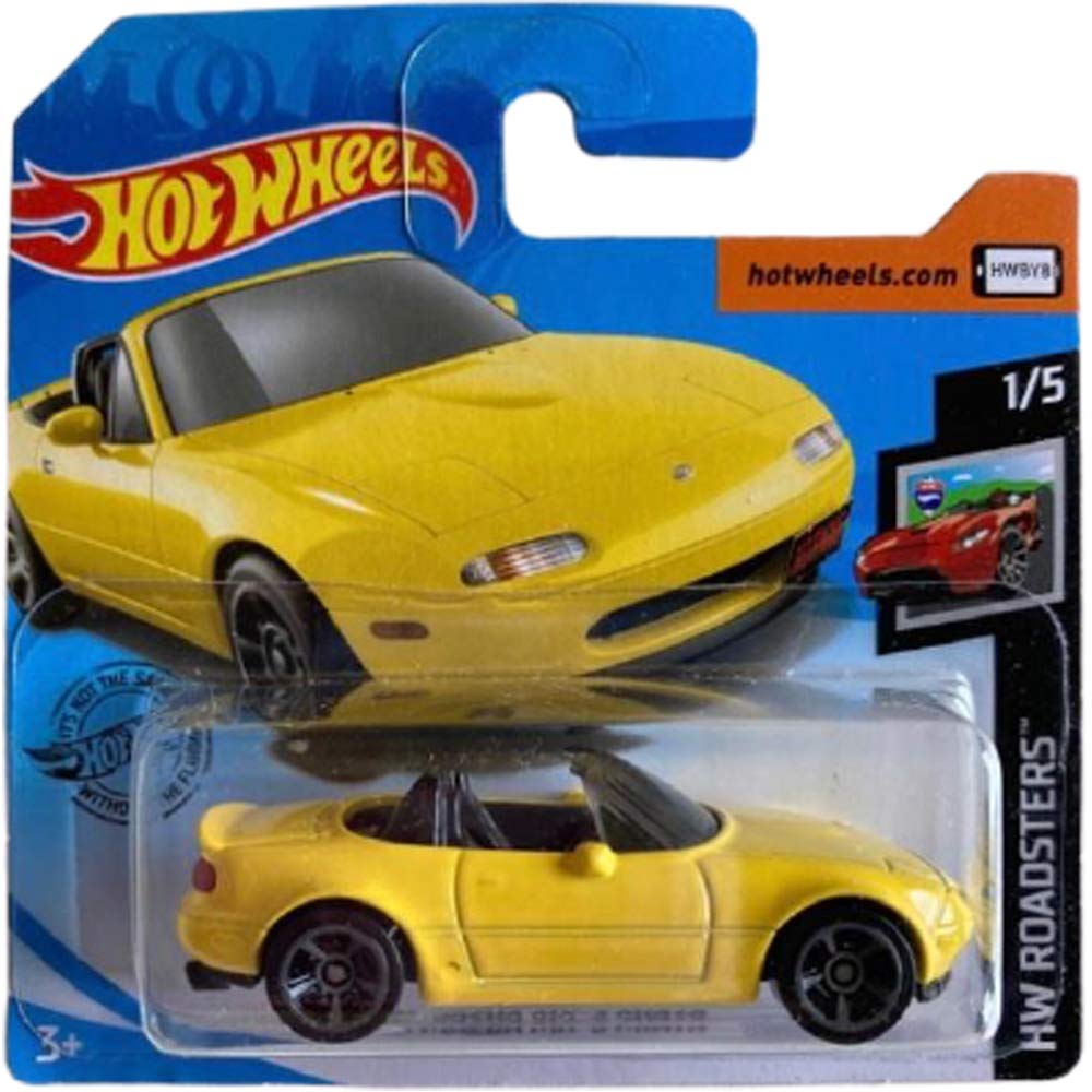 Hot Wheels '91 Mazda MX-5 Miata HW Roadsters 1/5 2020 Miniatur-Auto diecast
