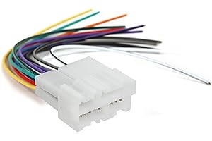 Scosche GM02B Power/Speaker Connector Stereo Wiring Harness Compatible with Select 1987-05 Buick/Cadillac/Chevy & GM Vehicles for Aftermarket Radio Installation to Non-Factory Amplified Systems