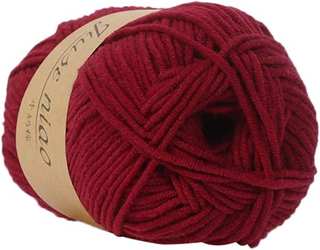 Amazon Com Ouniman Lana De Algodon Para Tejer A Mano 1 76 Oz Multicolor Home Kitchen