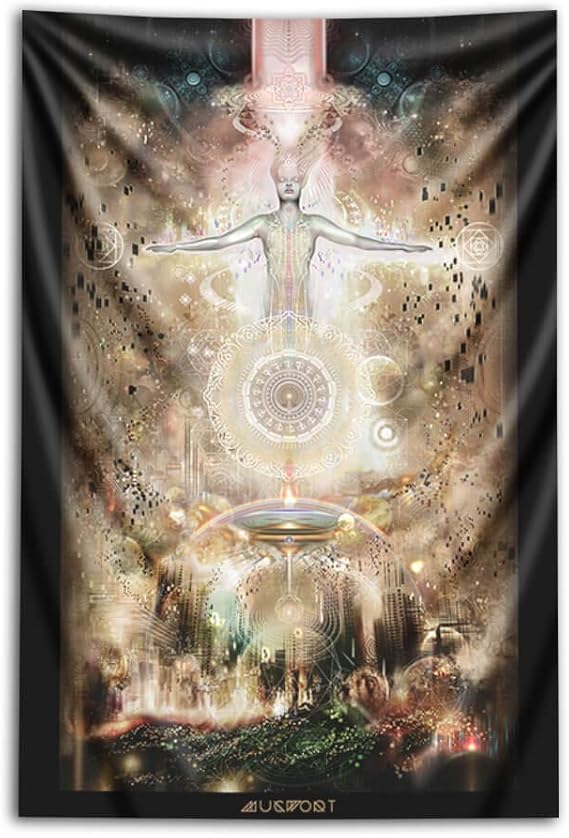 Third Eye Tapestries “Luminous Return” Wall Tapestry by