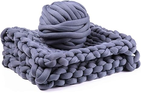 Amazon Com 2 3lbs Chunky Braid Cotton Yarn Supre Large For