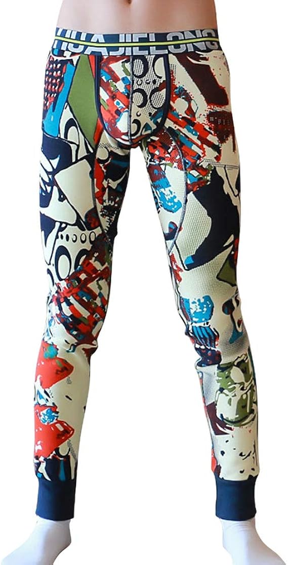 Amazon キュミオ Qemio タイツ 男性 メンズ レギンス スパッツ ももひき 裏起毛 ヒートテック 冬 防寒 長ズボン下 アンダーウェア ホットウェアー 下着 肌着 ストレッチ パジャマ 防寒 保温 あったか 柔らかい レギンス スパッツ 通販