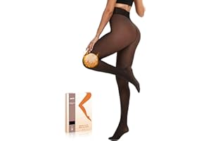 Arkim Fleece Lined Tights S/M/L Crotch 1 Seam Line True Translucent Thermal Tights Winter Leggings Pantyhose Sheer Tights