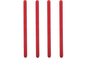 Milisten 4 Pcs Rhythm Sticks for Spiral Percussion Instrument Portable Handheld Music Enhancing Coordination