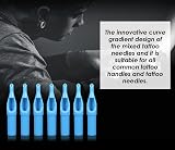 Casoter 50PCS Disposable Tattoo Nozzles Mixed 3VT 5VT 7VT 9VT 3RT 5RT 7RT 9RT view 6