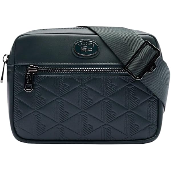 Amazon.com | Lacoste Nomogramme Small Flap Close Messenger Bag