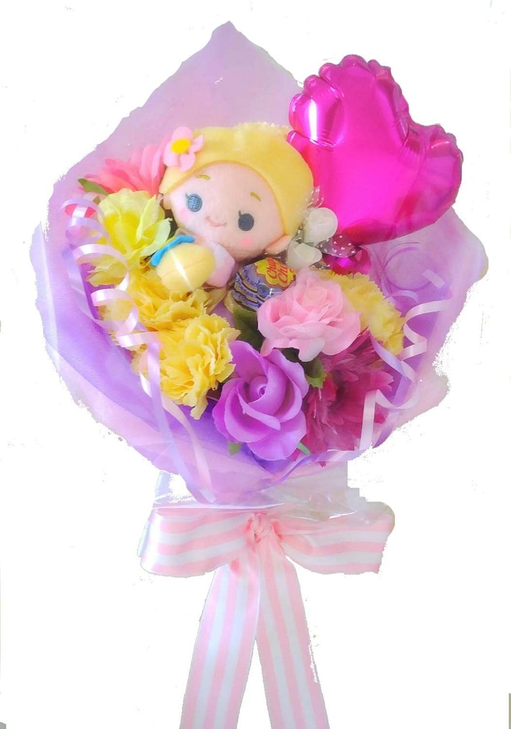 キャンディブーケ バルーンプリンセス ラプンツェル 1個 ノーブランド品 あめ キャンディ 通販 Amazon