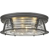 Z-Lite 4 Light Flush Mount 491F4-BRZ