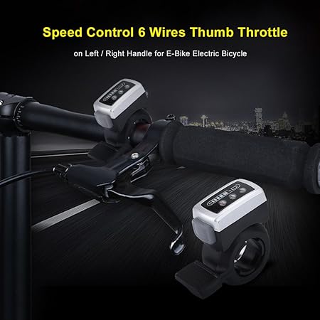 Amazon Com Vbestlife 36v Thumb Throttle Speed Control 6 Wires