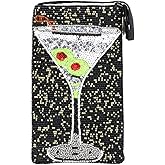 Bamboo Trading Company Cocktails Anyone Club Bag Beaded Phone Crossbody