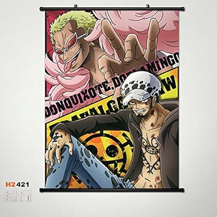 Diseno Con Texto En Ingles Manga Japones De One Piece Donquixote Doflamingo Diseno Con Motivos Circulares Y Tela Pintura 23 6 Poster De Desplazamiento De Pared 31 5 Pulgada 421 Amazon Es Hogar