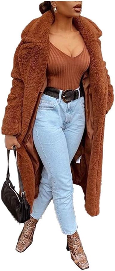 jaqueta com forro de lã feminina