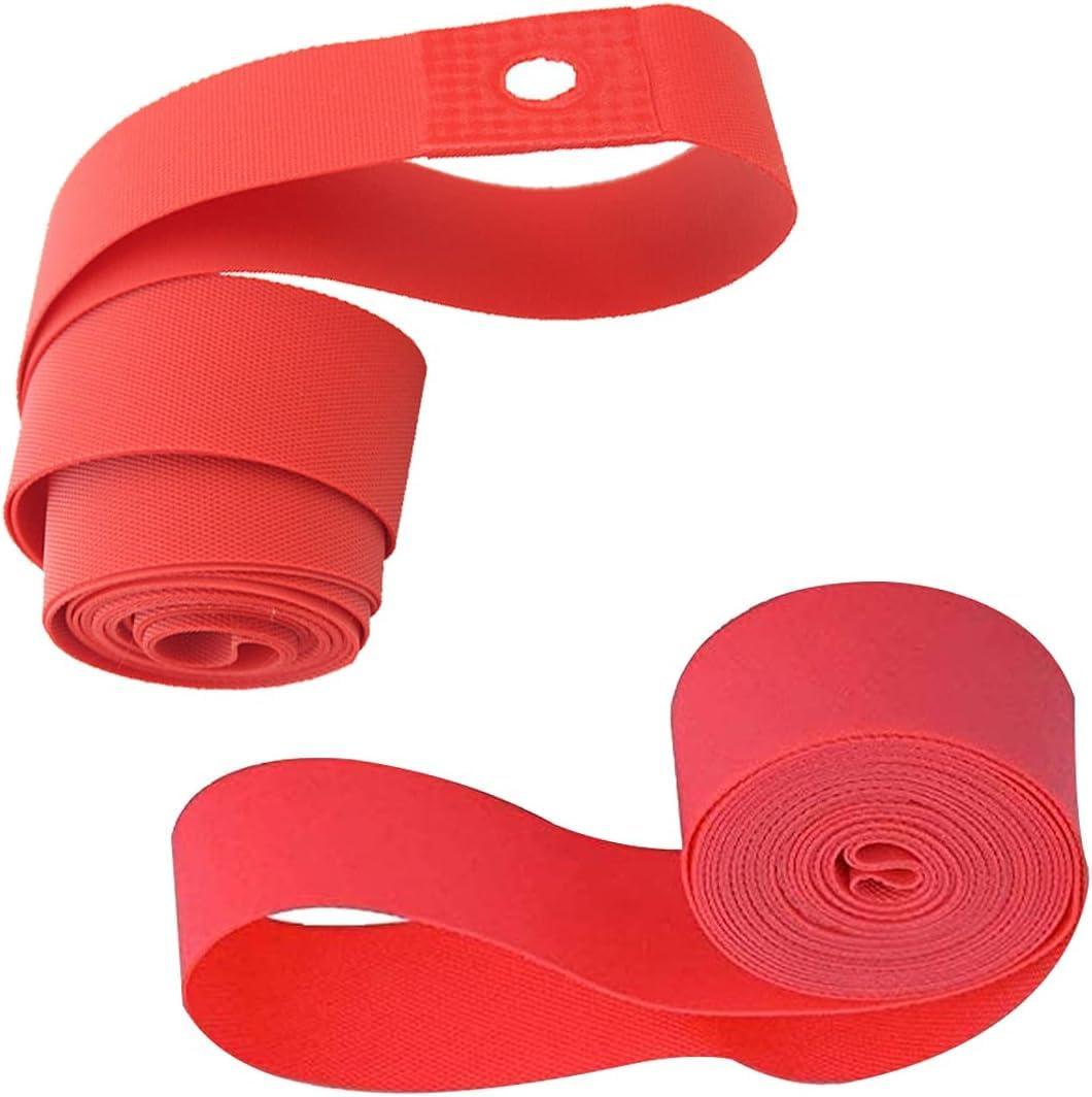 LegendTech 2 Pcs Bicycle Inner Tube Protection Pad 26 Inch Bicycle Rim Tape Anti Puncture Wheel Rim Pad for Protect Bicycle Inner Tubes