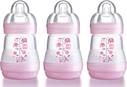 mam bottles pink