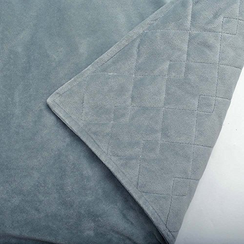 image for Weighted Idea Removable Duvet Cover for Weighted Blanket - Grey Rhombu