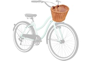 DockMoor Bike Basket for Adult - Brown