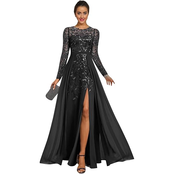 elegance漆黒black sexy long dress 61KVku2rBsL._UY1000_.jpg