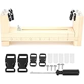 CYSFETENA Wood Bracelet Jig, Adjustable Length Wooden Paracord Jig Bracelet Maker DIY Frame Kit, Braiding Weaving Wristband Maker Tool