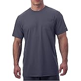 Arctic Cool Men’s Crew Neck Instant Cooling Pocket Workwear Moisture Wicking Performance UPF 50+ Short Sleeve Shirt