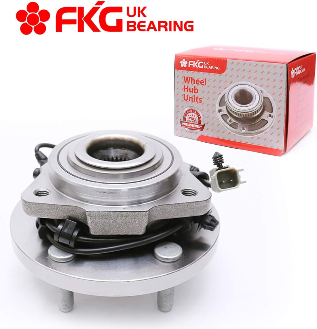 Detroit Axle New Front Wheel Hub and Bearing Assembly Fits 2006 2007