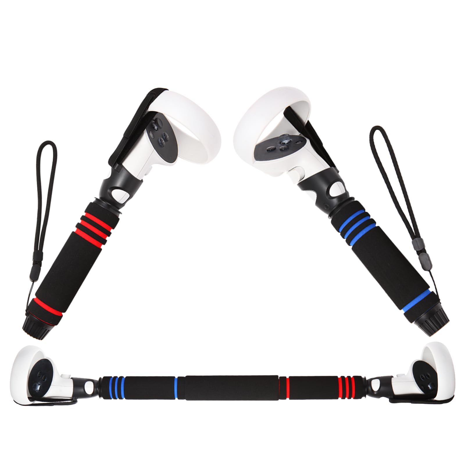 for Oculus Quest 2 Accessories,VR Handles Accessory for Oculus Quest 2 Gorilla Tag,Gorilla Tag Long Arms Grips for Meta Quest 2 Beat Saber Golf Club Baseball and VR Game